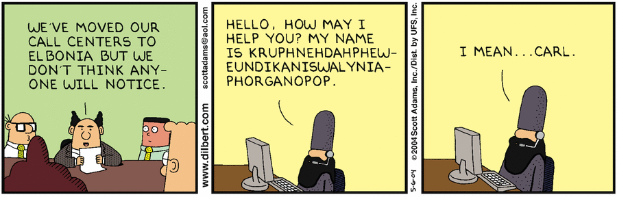 Dilbert Cartoon